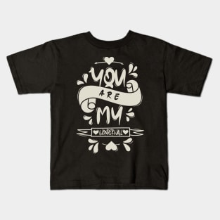 You Are My Wonderwall Kids T-Shirt